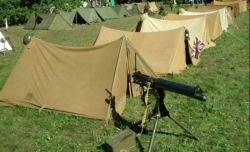 WWII BRITSKÝ ANGLICKÝ STAN HNĚDÝ ORIG. 