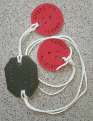 RAZÍME BRITSKÉ ANGLICKÉ IDENTIFIKAČNÍ ZNÁMKY 